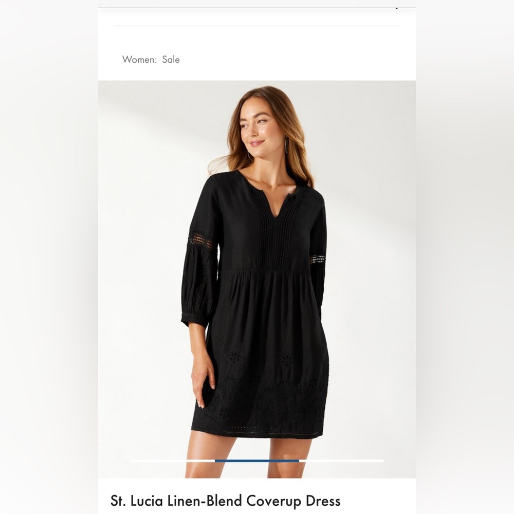 Tommy Bahama Black Dress
